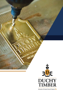 Duchy Timber Brochure