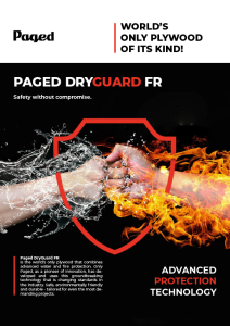 Premier DryGuard FR, Fire & Water Repelling Plywood