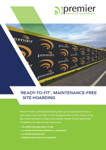 Premier ProSite Hoarding