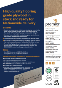 PremierFloor Plywood